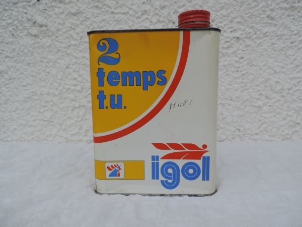 Bidon d'huile Igol 2 Temps