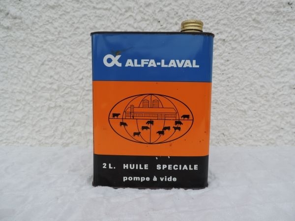 Bidon d'huile ALfa-Laval