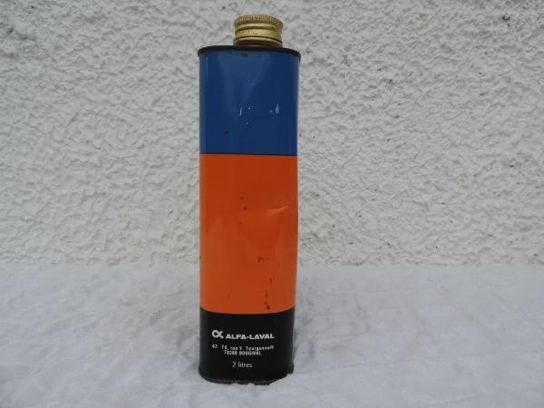 Bidon d'huile ALfa-Laval