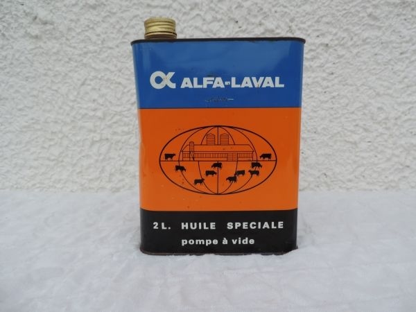 Bidon d'huile ALfa-Laval
