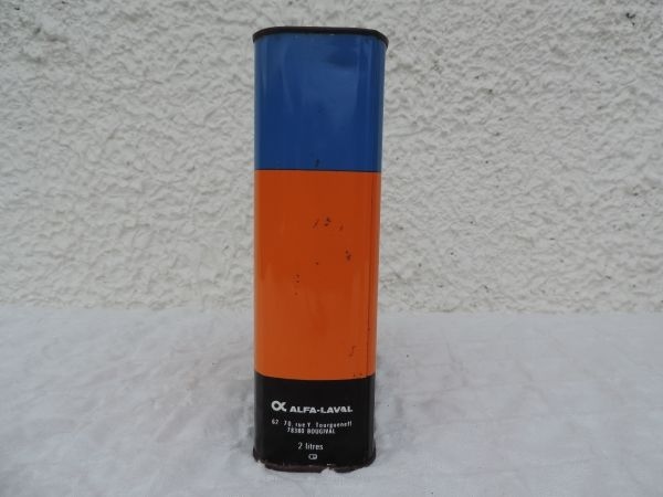Bidon d'huile ALfa-Laval