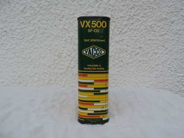 Bidon d'huile Yacco