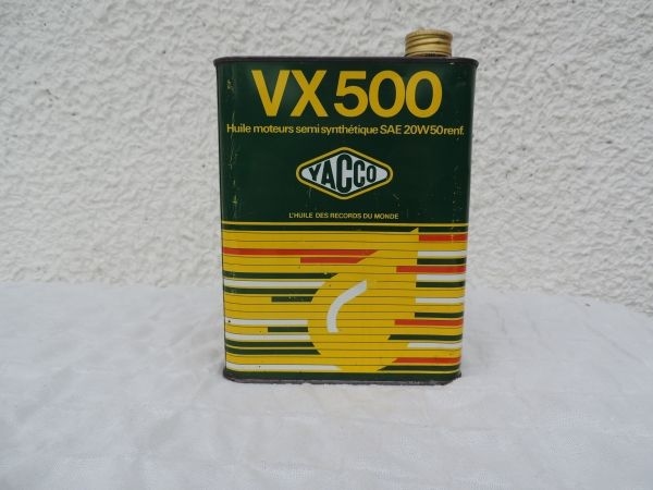 Bidon d'huile Yacco