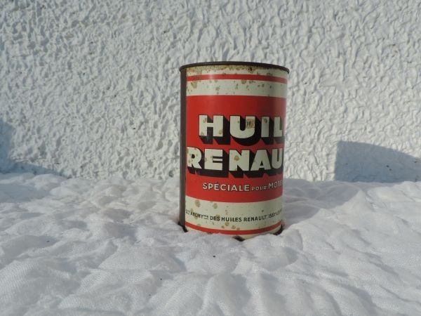 Bidon d'huile Huile Renault
