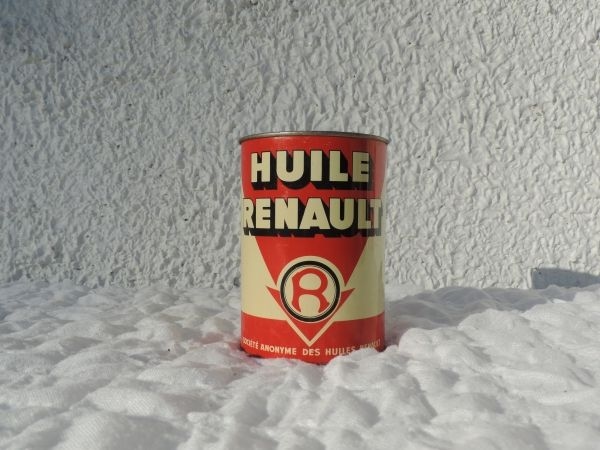 Bidon d'huile Huile Renault