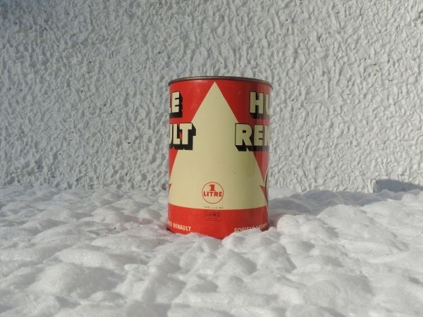 Bidon d'huile Huile Renault