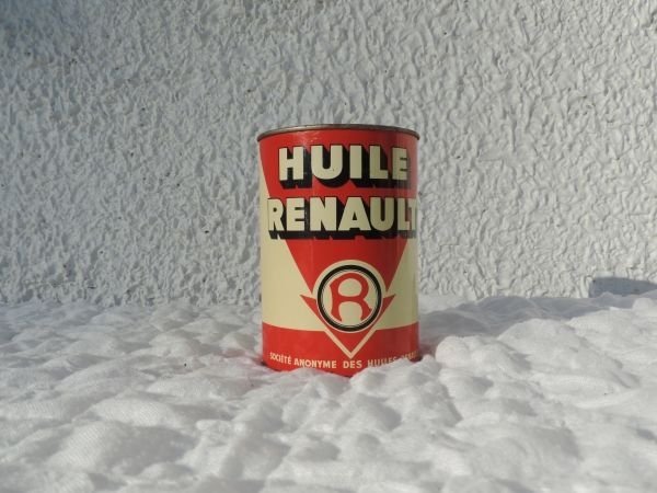 Bidon d'huile Huile Renault