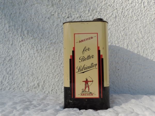 Bidon d'huile Archer Lubricants