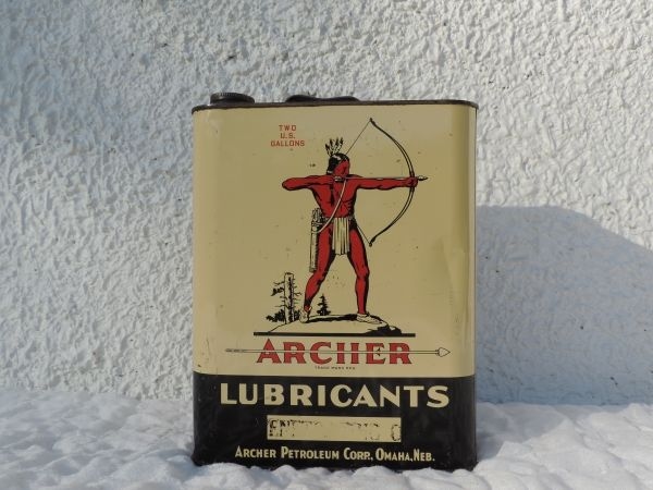 Bidon d'huile Archer Lubricants