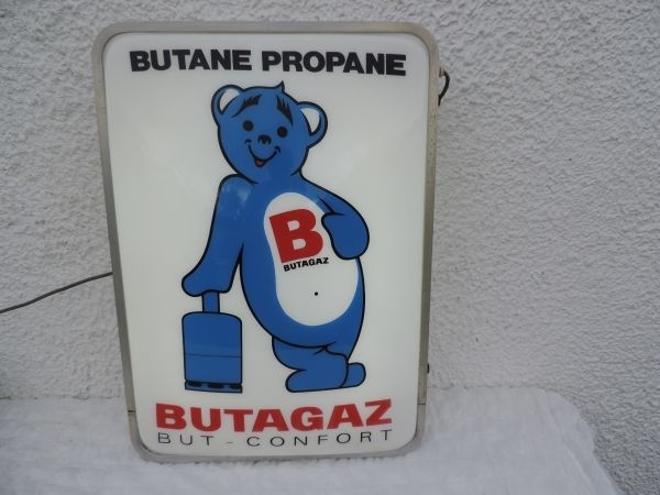 Enseigne lumineuse Butagaz