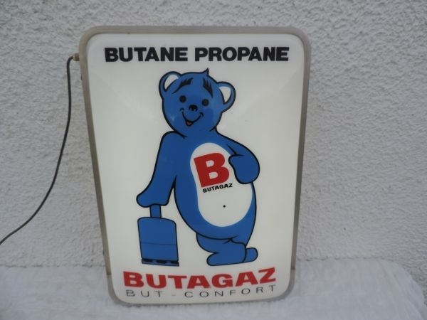 Enseigne lumineuse Butagaz