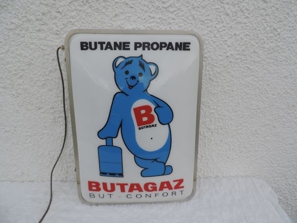 Enseigne lumineuse Butagaz
