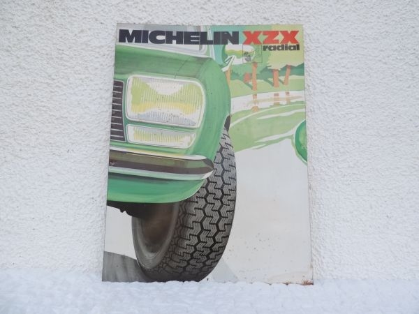 Tôle publicitaire Michelin