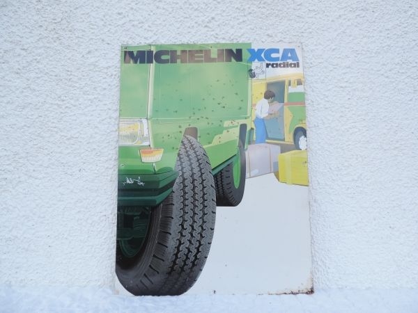 Tôle publicitaire Michelin