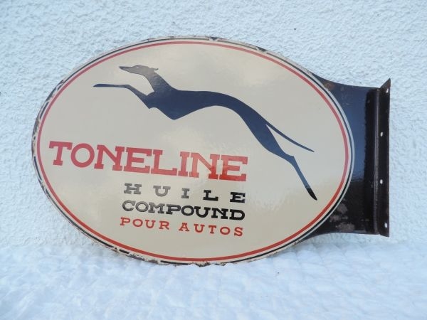 Plaque émaillée Toneline