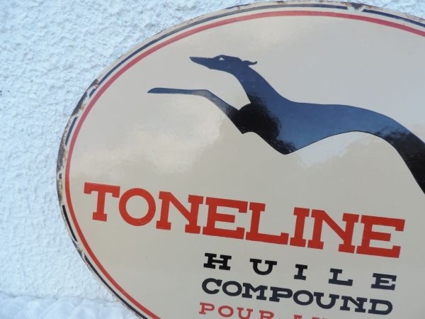 Plaque émaillée Toneline