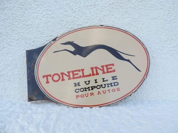 Plaque émaillée Toneline