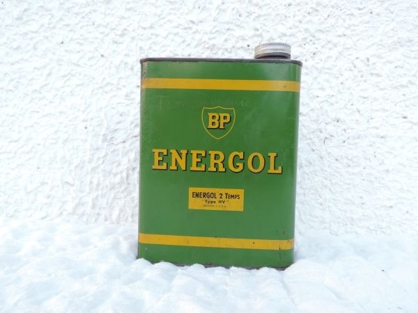 Bidon d'huile Bp Energol