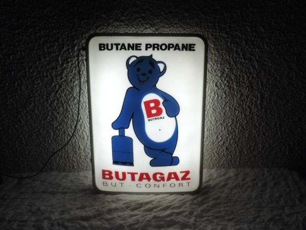 Enseigne lumineuse Butagaz