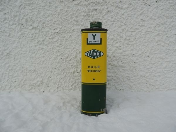 Bidon d'huile Yacco