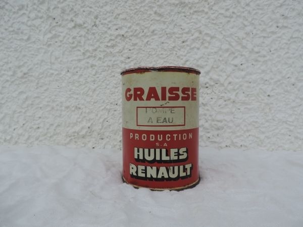 Pot de graisse Huiles Renault