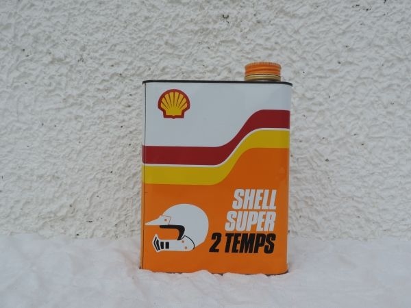 Bidon d'huile Shell