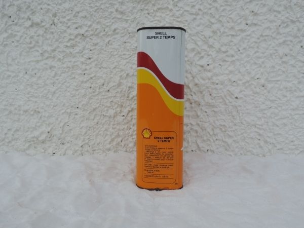 Bidon d'huile Shell