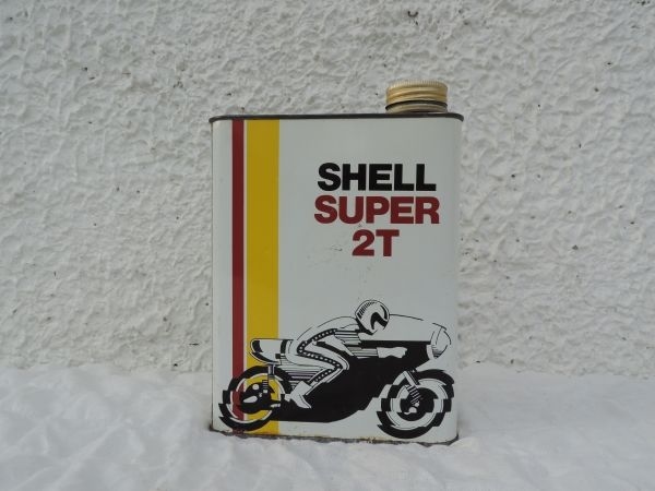 Bidon d'huile Shell