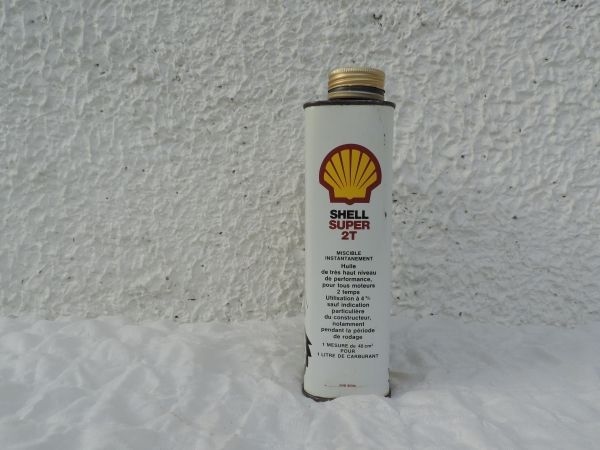 Bidon d'huile Shell