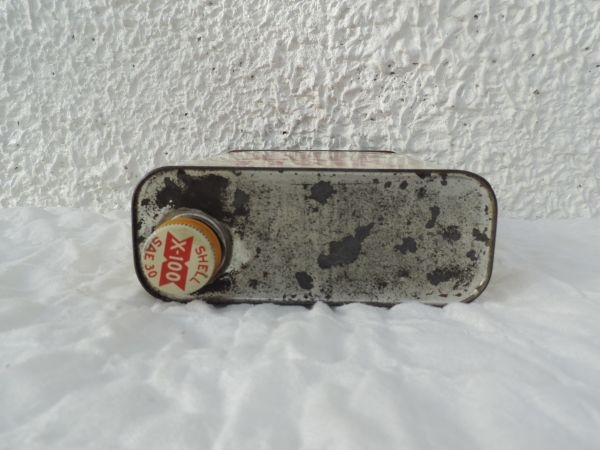 Bidon d'huile Shell