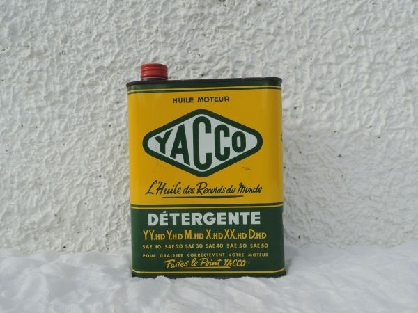 Bidon d'huile Yacco