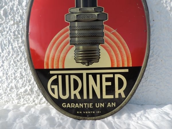 Tôle publicitaire Gurtner