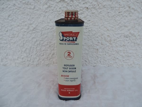 Bidon d'huile Renault