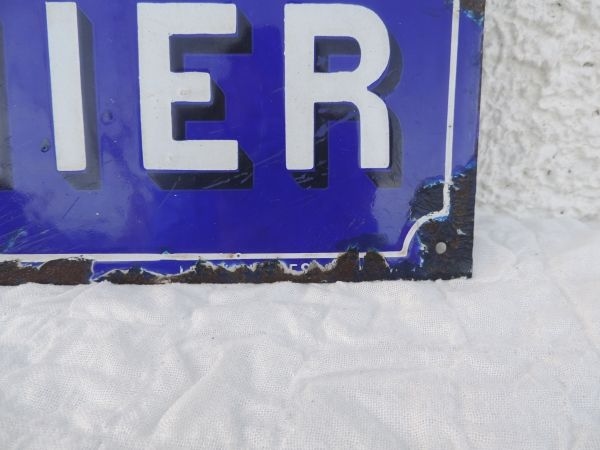 Plaque emaillée CHOCOLAT MEUNIER