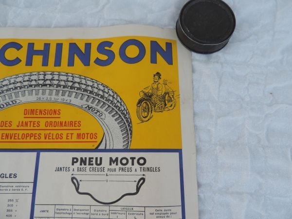 Affiche publicitaire HUTCHINSON