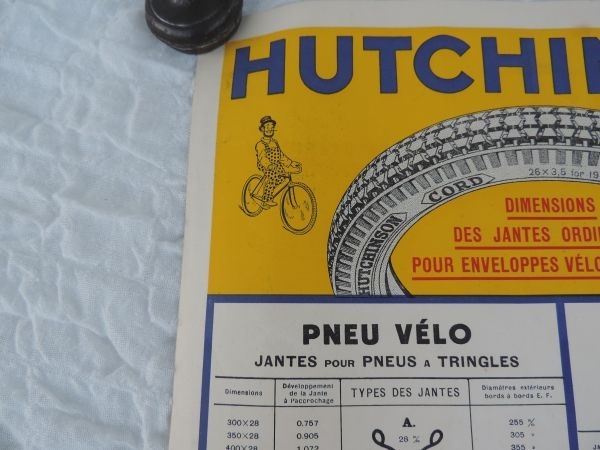 Affiche publicitaire HUTCHINSON