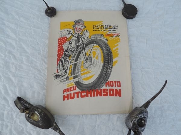Affiche publicitaire HUTCHINSON
