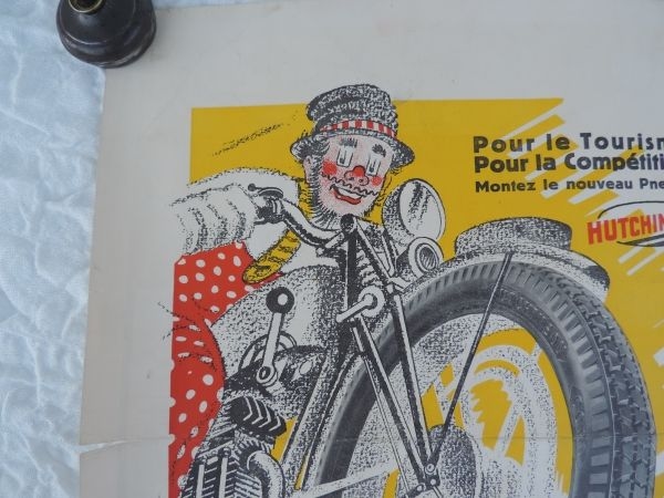 Affiche publicitaire HUTCHINSON