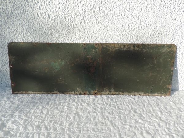 Plaque émaillée de  Signalitique BELGE