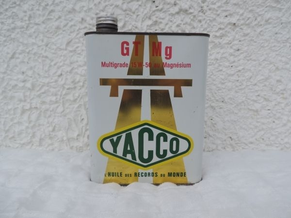 Bidon Yacco Autoroute Blanc