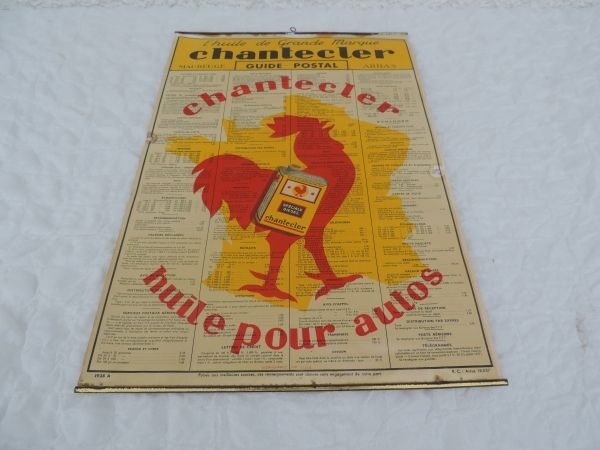 Affiche Huile CHANTECLERC