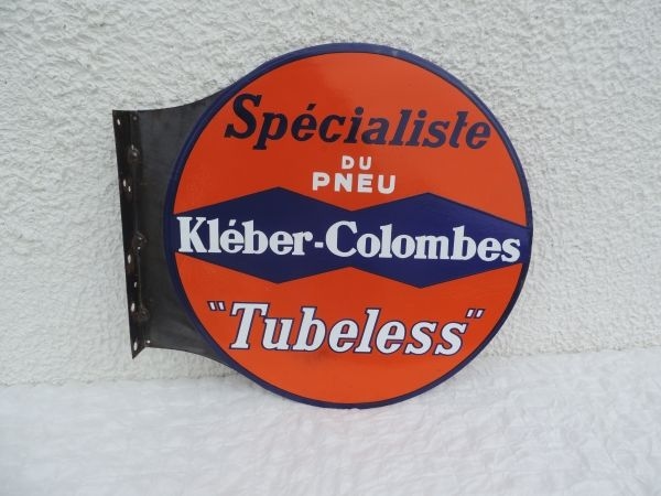 Plaque émaillée Kléber Colombes