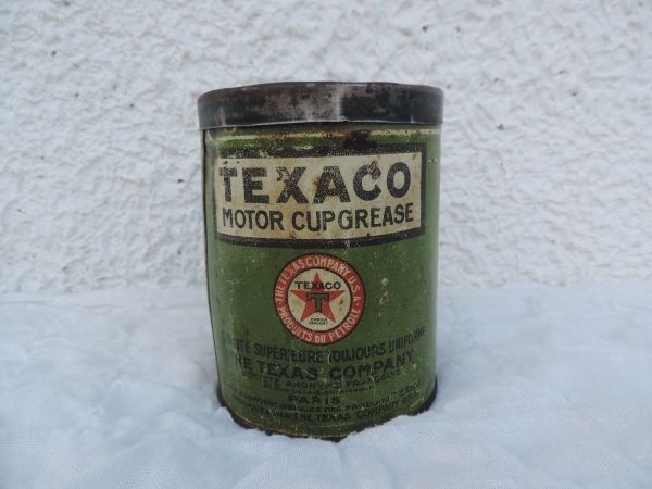 Pot de graisse TEXACO