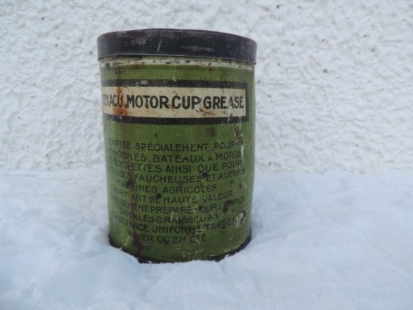 Pot de graisse TEXACO