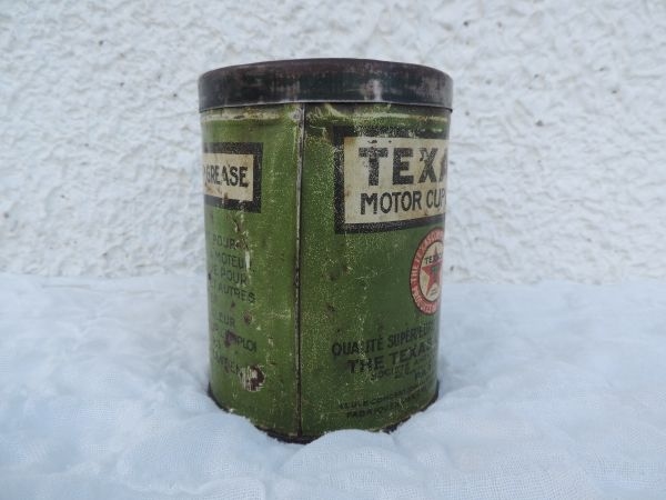 Pot de graisse TEXACO