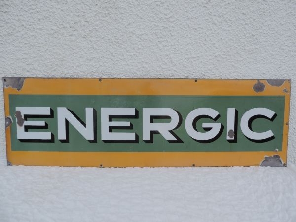 PLaque émaillée ENERGIC