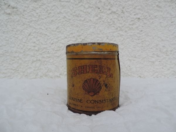 Pot de graisse SHELL