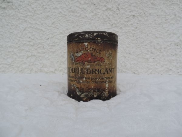 Pot de graisse MOBILOIL