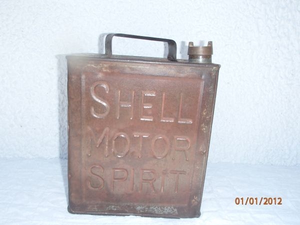 Bidon d'essence SHELL