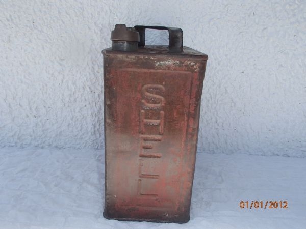 Bidon d'essence SHELL